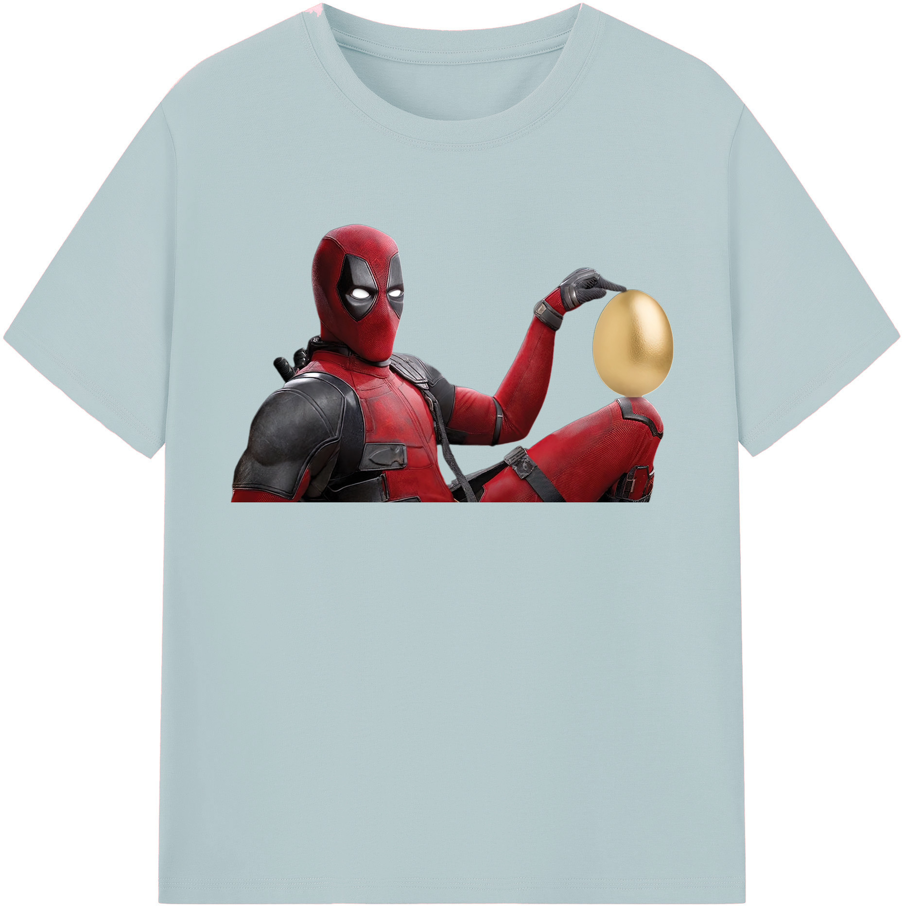（画像用） Deadpool デッドプール 綿100％半袖Tシャツ（フロントプリント）
